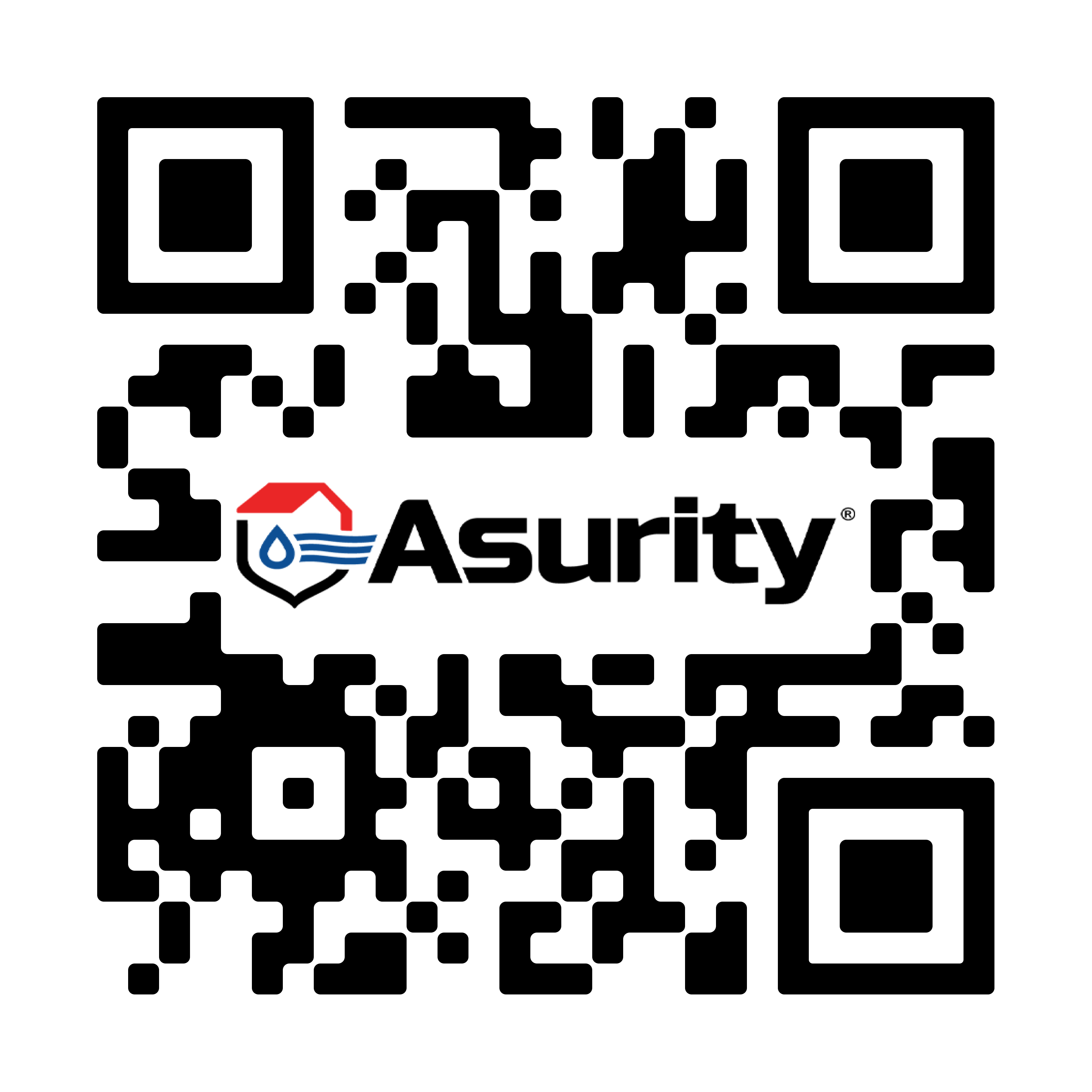 Asurity app QR code