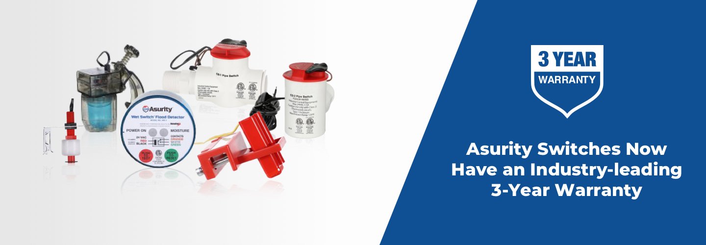 Asurity Switches - 3 Year Warranty
